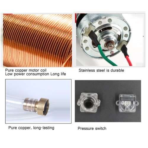 12V High-Pressure Portable Electric Water Pump Car Washer Gun