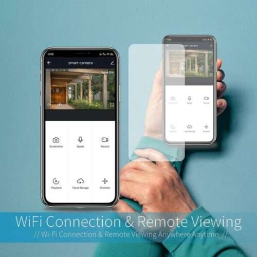 2MP Mini Plus Security Surveillance IP Camera With E27 Bulb