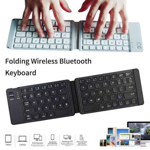 Wireless Folding Bluetooth Keyboard