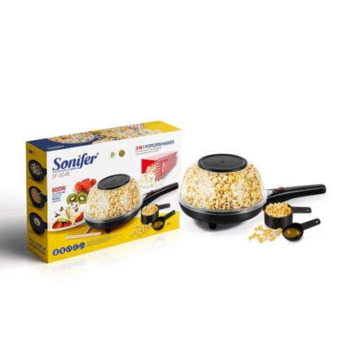 Multifunctional Popcorn Maker Portable Omelette Maker Crepe Maker