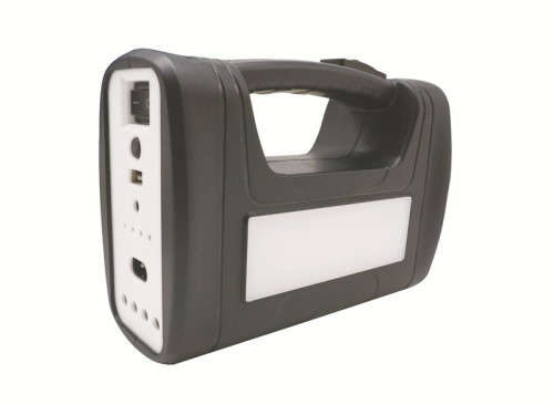 Solar Charging DC Lighting System 3 x Bulbs, Solar Panel & USB portable power station AC Charging