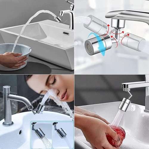 Splash Proof Filter Faucet 720 Swivel Outlet Faucet Kitchen Bathroom Sink