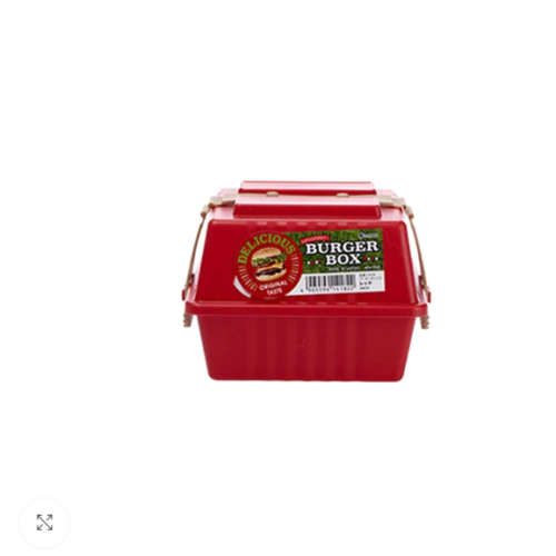 Square Burger Box Bento Lunch Box
