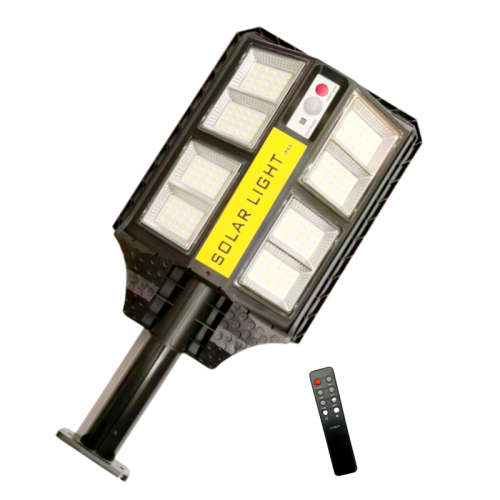Light with Telescopic Pole with Motion Sensor Light Control 200W LED Outdoor Solar