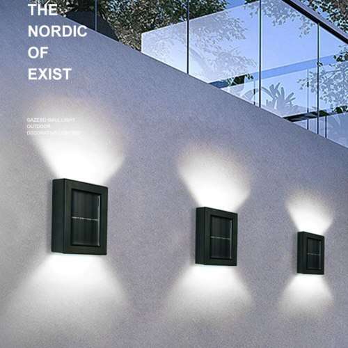 Twin LED Wall Garden Light - 2 Leds Up & Down YD-36