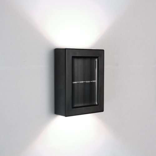 Twin LED Wall Garden Light - 2 Leds Up & Down YD-36