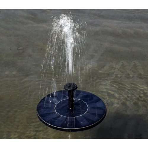 1.4W Solar Powered Bird Bath Fountain Pump Solar Panel Kit Water Pump Outdoor Watering Submersible
