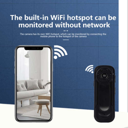 600mah HD Wireless Wi-Fi DV Body Camera