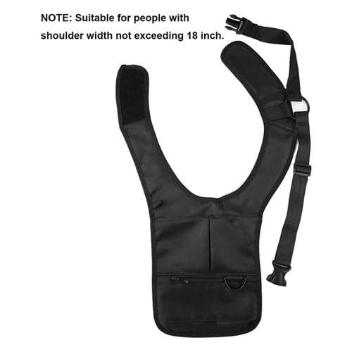 Men`s Leather Case Shoulder Strap Messenger Bag Underarm Shoulder Bag Cell Phone Pouch Tactical Bag