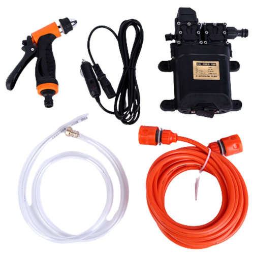 Double Pump Car Washing Machine 12v Car Washing Pump High Pressure Brush Car Water Gun