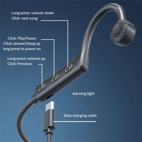 Treqa BT-32 Bone Conduction Bluetooth Headphones