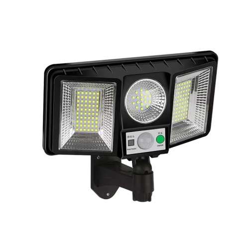 Integrated induction outdoor solar garden light remote control home garage lighting wall light