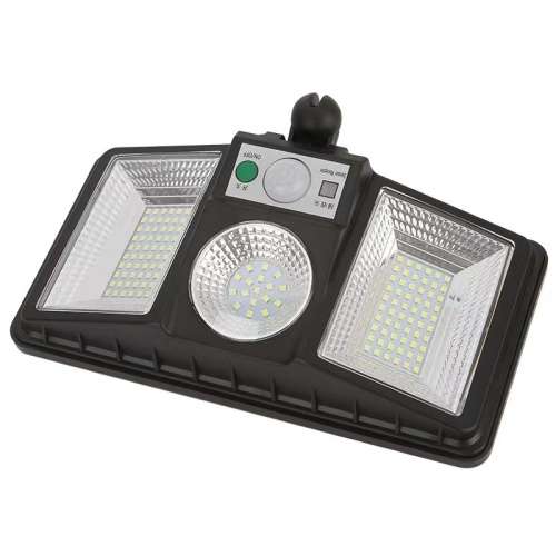 Integrated induction outdoor solar garden light remote control home garage lighting wall light