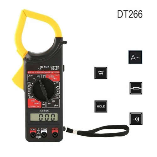 Digital Clamp Meter Multimeter Voltage Teste