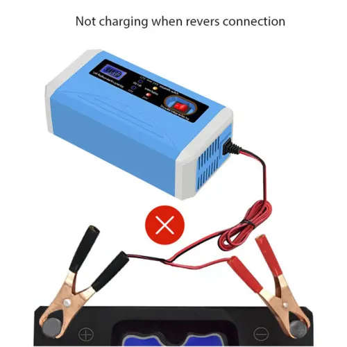 Battery Charger LCD Display 12-24V Car Charger Power Pulse Repair