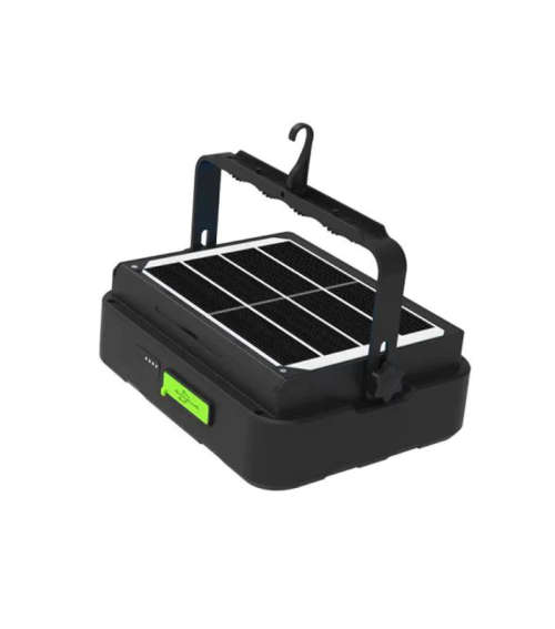 Portable Solar Light 144LED White Light 100W