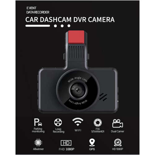1080P Car Dvr Dashboard Camera Wifi Dashboard Camera
