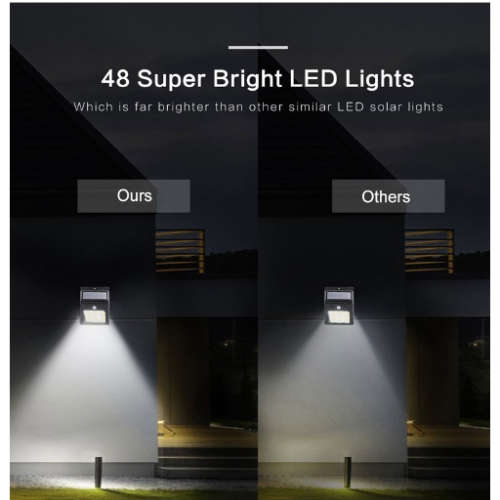 96 LED Solar Energy Induction Lamp With Motion Sensor