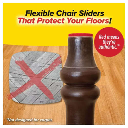 8pcs Anti-slip Sliders Silicone Leg Cover For Table Leg Chair Leg Protector