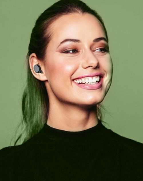 TWS Digital Display Bluetooth Headset Transparent Shell Y90