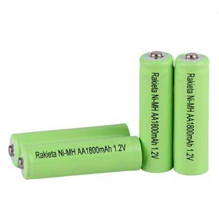 RAKIETA Ni-MH AA1800mAh 1.2V BATTERY - 1`S