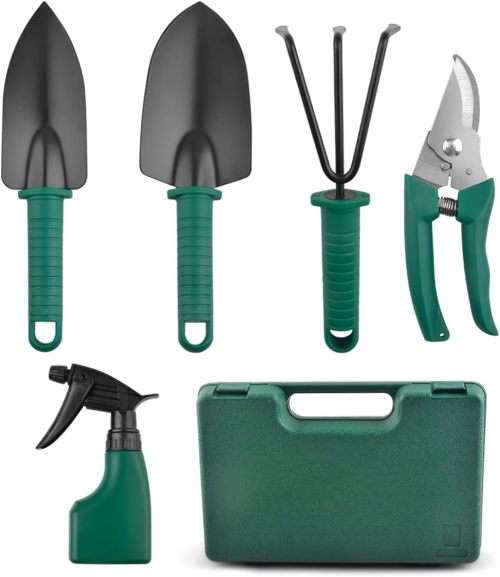 5 Piece Garden Tool Set Multifunctional Garden Tool Gardening Set With Case