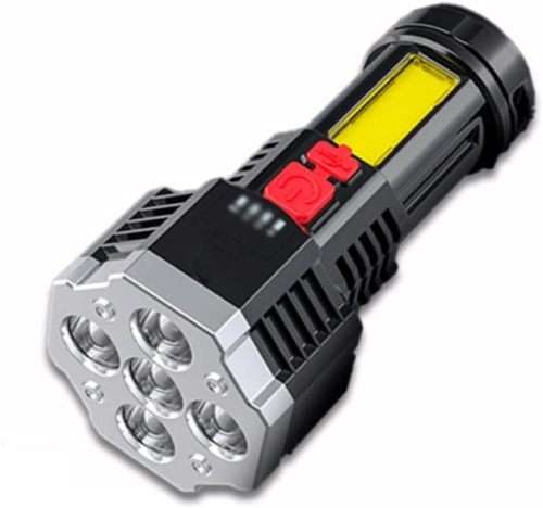 Flashlights Side Light Lightweight Outdoor Lighting  Rechargeable Flashlight