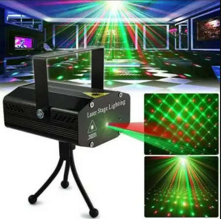 LED Small Stage Lighting Projector with USB Port