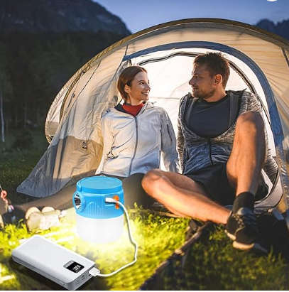 1Pc Camping Lantern Light Panel And USB