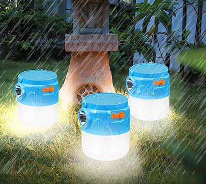 1Pc Camping Lantern Light Panel And USB