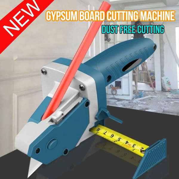 Drywall All in one Hand Tool with Measuring Tape and Utility Knife Measure
