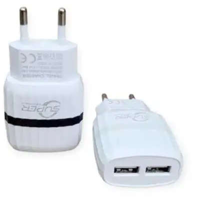 Dual USB 3.1 A maximum charging head