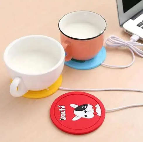 Cartoon Silicone Heating Coaster