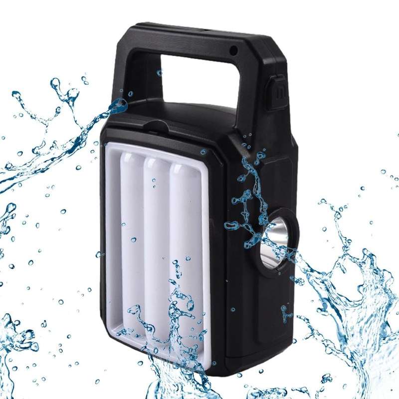 Portable Multifunctional Folding Solar LED Light Outdoor Waterproof Light with Dual Light Source USB