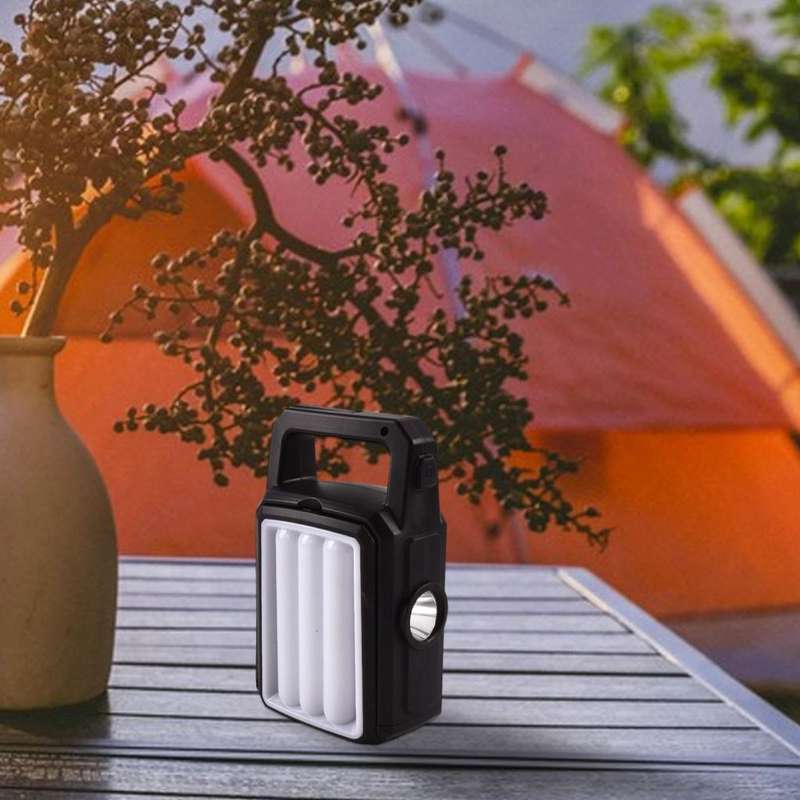 Portable Multifunctional Folding Solar LED Light Outdoor Waterproof Light with Dual Light Source USB