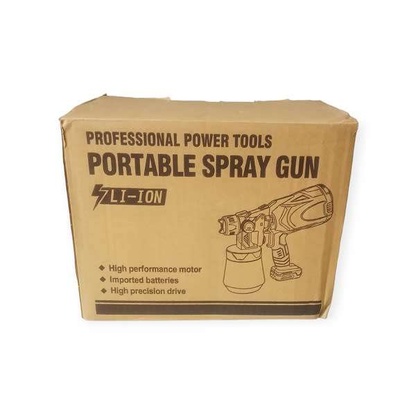 Portable Cordless Spray Gun 25V 15000mah Battery