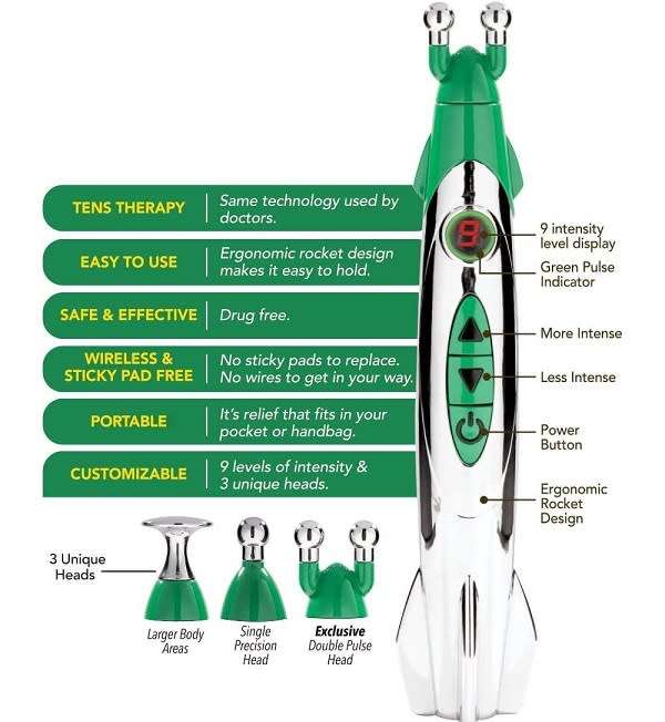 Rocket Pain Relief Massage Pen