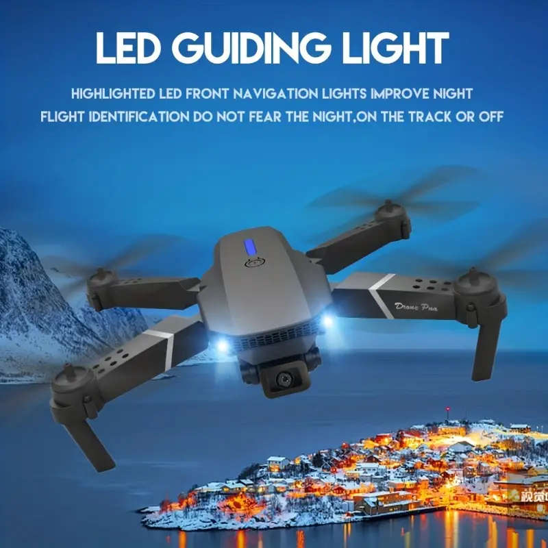 Drone Wifi With Wide Angle Hd Camera Height Fixed Remote Control Foldable Quadcopter Drone Gift Toy