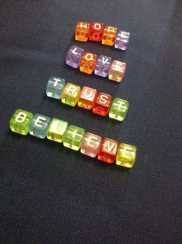 Set (hope,love,trust,believe) *SALE* *SALE*