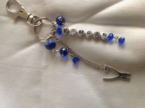 Personalised keyring for guys