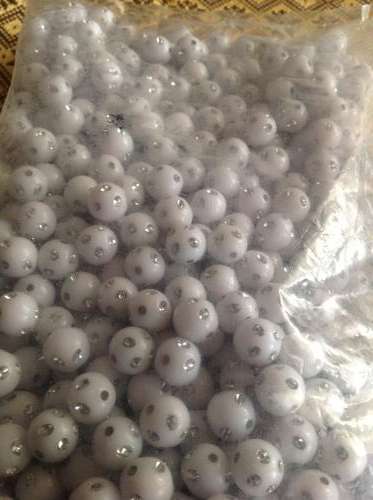 10mm diamantÃ©  acrylic beads (pack of 50 beads)