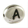 7mm Acrylic Letter A bead- PRICED PER BEAD