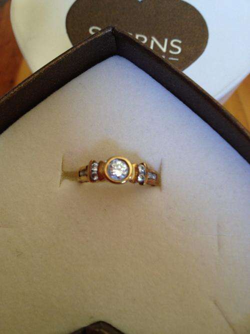 Secret Diamond Engagement Ring