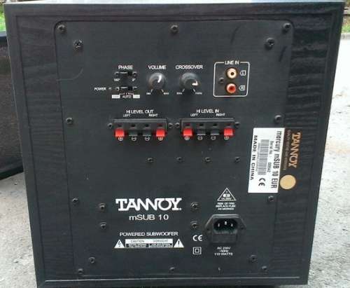 Tannoy 10" Active Sub