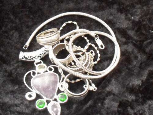 Stirling silver jewelery - about 70.5g - NO RESERVE!!!!