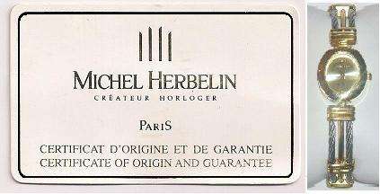 Michel Herbelin ladies watch - original - FREE POSTAGE!!!!!! NORESERVE!!!!!!!!!!!!