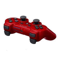 Dual Shock 3 Wireless Bluetooth SIX AXIS Controller for PS3 Red
