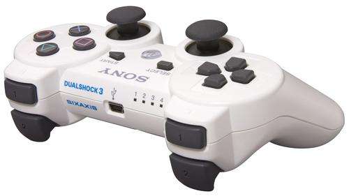 Sony Dual Shock 3 Wireless Bluetooth SIX AXIS Controller for PS3 White