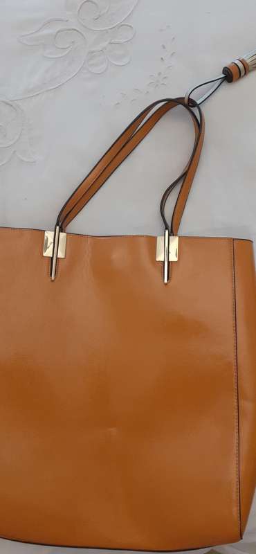 Orange Tote handbag