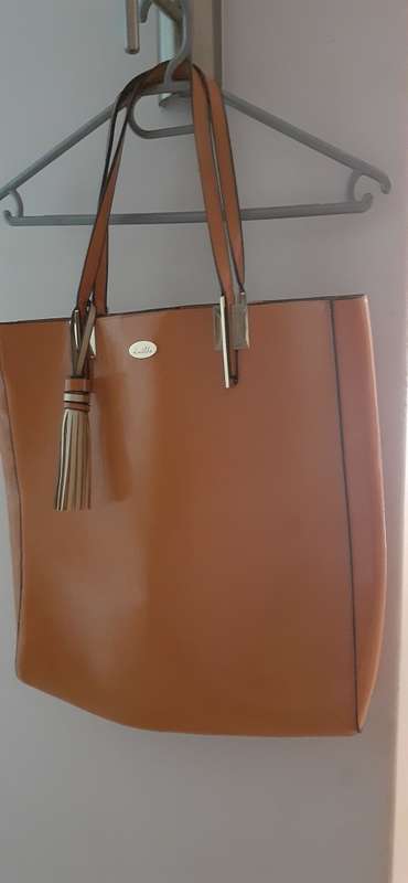 Orange Tote handbag
